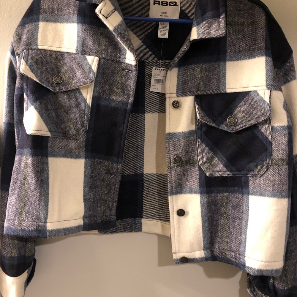 Navy and white size Small brand new